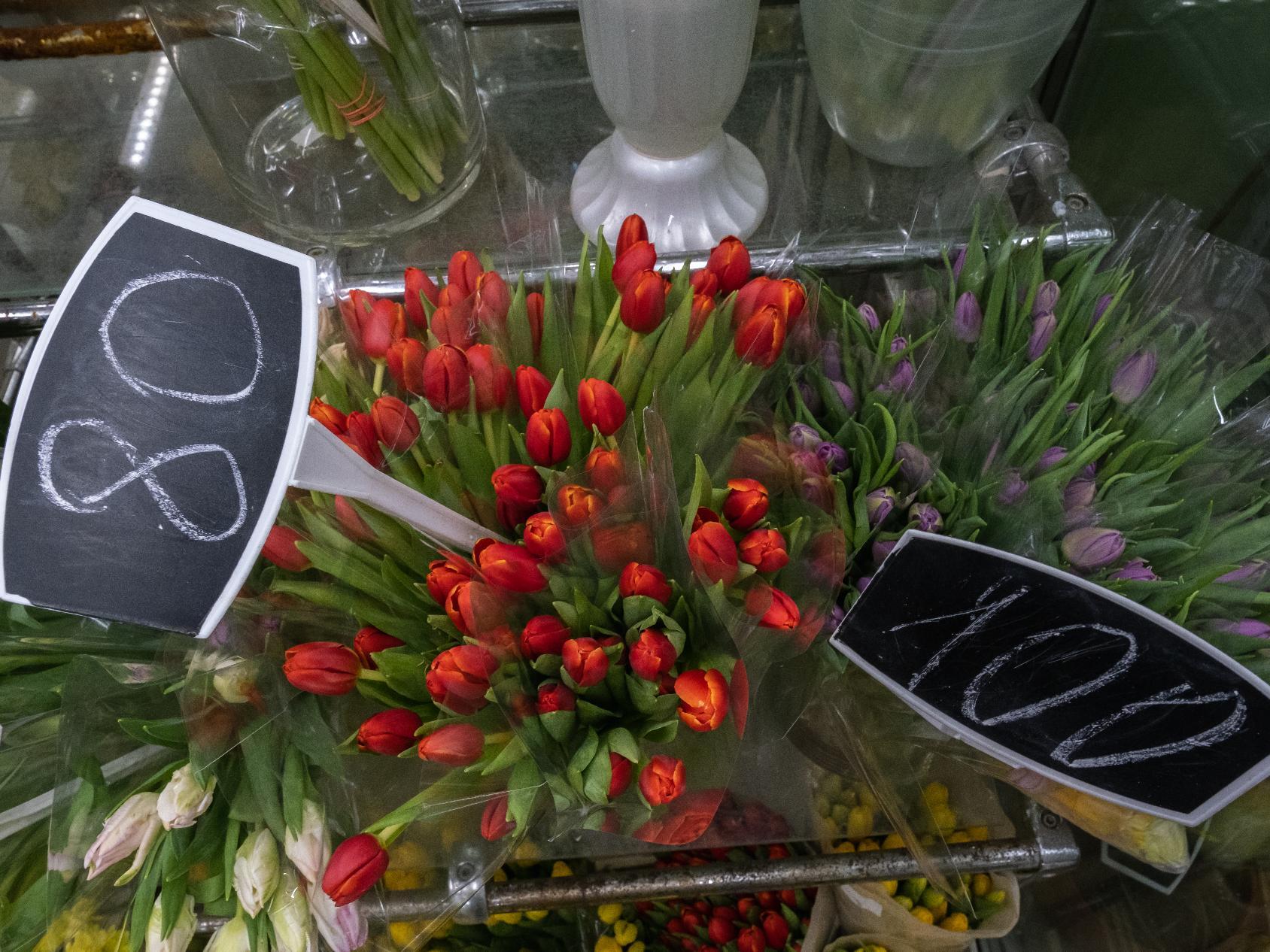 Сколько стоят тюльпаны в красноярске
