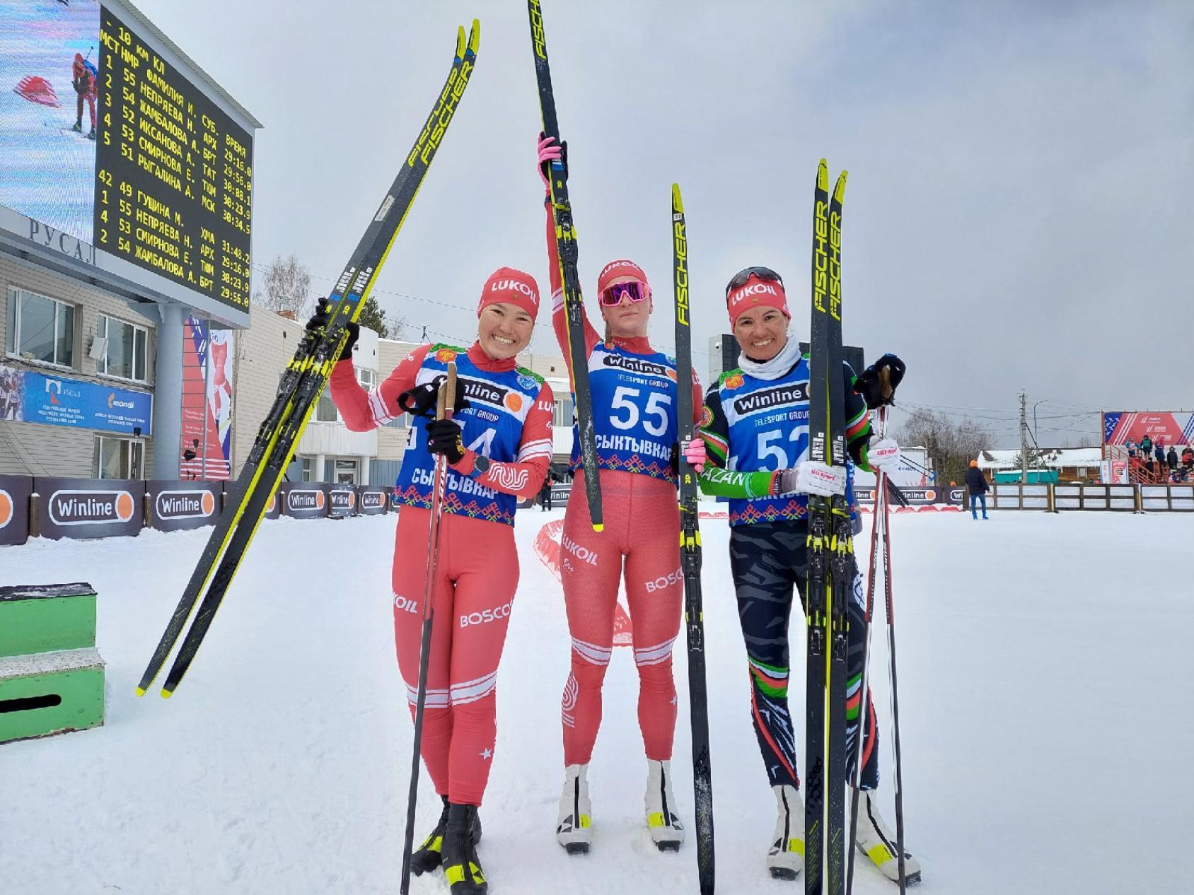 Чемпионат России лыжные гонки